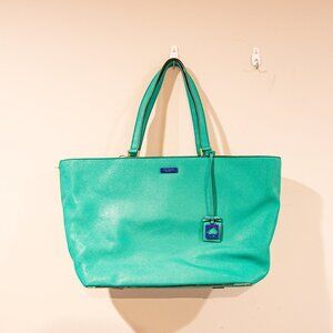 Kate Spade Aqua/teal Leather Tote bag
